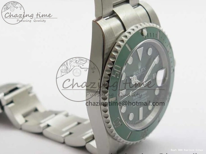 AAA Replica Watches Best Green LV Edition 2783 Bracelet and 1:1 Case Submariner 904L A2836 Ceramic TimelessDesign V Noob 116610 SS 0120